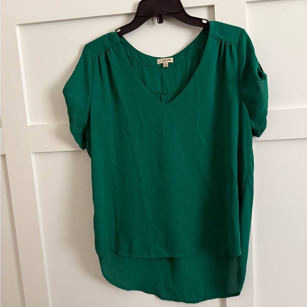 Green Women's Top